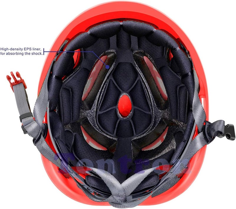 ipoob Adult Safety Hiking Climbing Caving Arborist Work Helmet - Image 3
